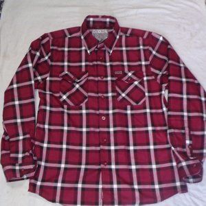 Dixxon Flannel Company Medium The Cellar Red Wine Shirt Size Medium Men's